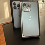 Good Apple iPhone 13 Pro - Unlocked, 128 GB, Sierra Blue, A2483