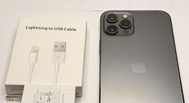 Good
													Apple iPhone 12 Pro - Unlocked, Graphite, 256 GB, A2341, photo 4 of 5