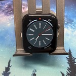 Good Apple Watch Series 5 44mm - Unlocked, Gray, A2095 Cellular, Aluminum