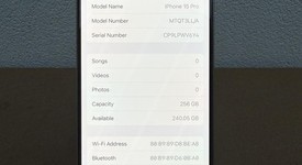 Good
													Apple iPhone 15 Pro - Unlocked, White, 256 GB, A2848, photo 4 of 11
