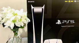 New
													PlayStation 5 Digital Edition (2020) - White, 825 GB, Digital Edition, photo 1 of 5