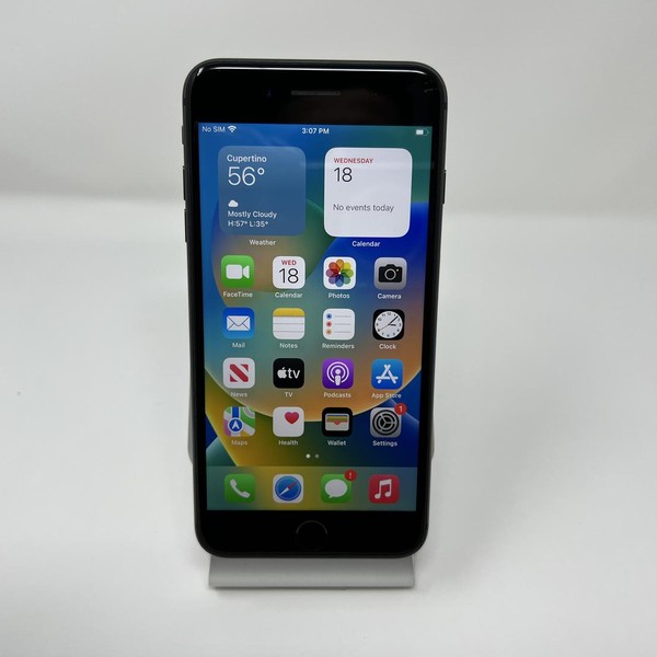 Apple iPhone 8 Plus - Unlocked, 256 GB, Gray, A1864