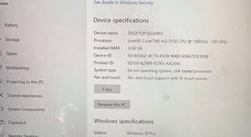 Good
													Microsoft Surface Pro 4 - 12.3 Inch - Wi-Fi, Silver, 128 GB, 4 GB, photo 3 of 6