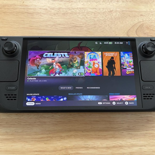 Steam Deck OLED - 512 GB, Black, 16 GB, AMD