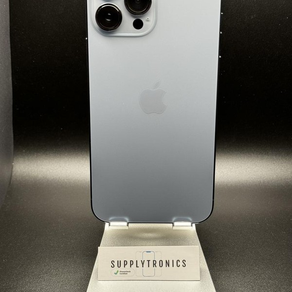 Apple iPhone 13 Pro Max - Unlocked, 128 GB, Sierra Blue, A2484