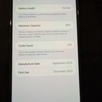 Mint Apple iPhone 15 Plus - Unlocked, 128 GB, Black, A2847