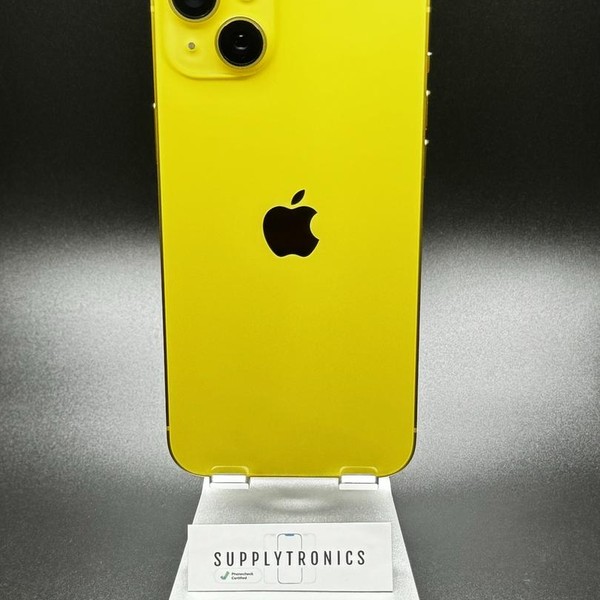 Apple iPhone 14 Plus - Unlocked, 256 GB, Yellow, A2632