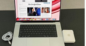Good
													MacBook Pro 2021 - 16" - Apple M1 Pro 10-core, Silver, 1 TB, 16 GB, photo 1 of 9