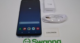 Good
													Samsung Galaxy S8 - Verizon, Blue, 64 GB, 4 GB, SM-G950U, photo 1 of 10