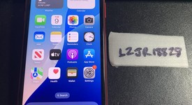 Good
													Apple iPhone 11 - Unlocked, Red, 128 GB, A2111, photo 1 of 6