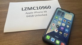 Good
													Apple iPhone Xr - Unlocked, Black, 64 GB, A1984, photo 1 of 5