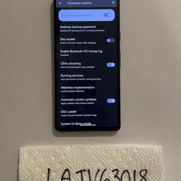 Google Pixel 7 - T-Mobile, 128 GB, Obsidian, 8 GB, GVU6C, Sub-6 5G