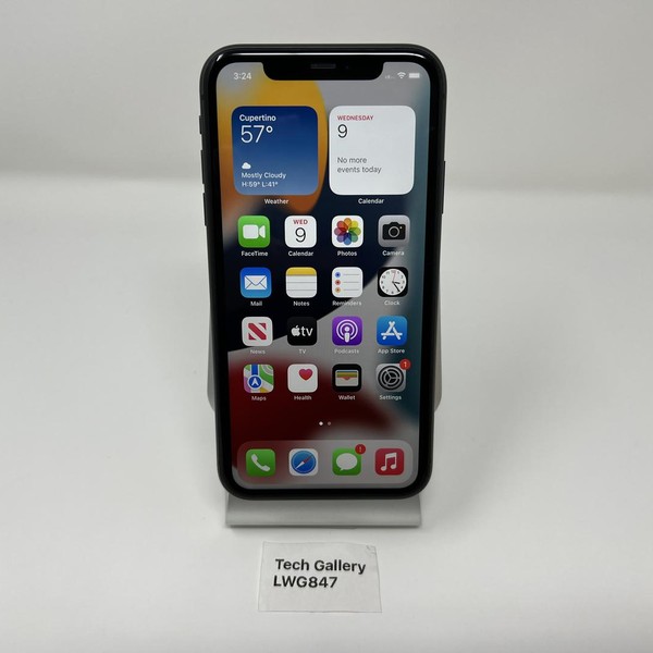 Apple iPhone 11 - Unlocked, 128 GB, Black, A2111