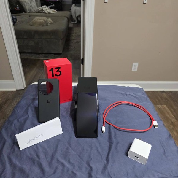 OnePlus 13 - Unlocked, 256 GB, Black Eclipse, 12 GB