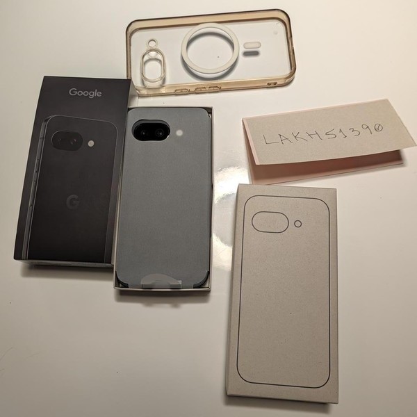 Google Pixel 9a - Unlocked, 128 GB, Obsidian, 8 GB