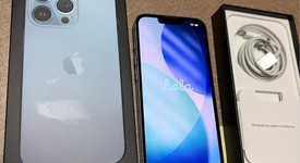 Good
													Apple iPhone 13 Pro - Unlocked, Sierra Blue, 128 GB, A2483, photo 1 of 8