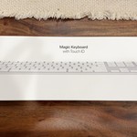 New Apple Magic Keyboard - Touch ID and Numeric Keypad - Silver