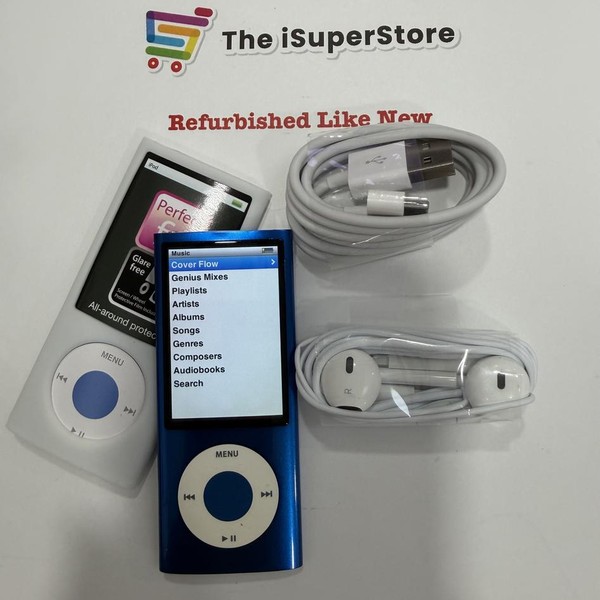 Apple iPod Nano 5th Gen - 8 GB, Blue