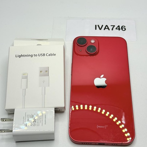 Apple iPhone 14 - Unlocked, 128 GB, Red, A2649