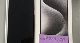 Good
													Apple iPhone 15 Pro Max - Unlocked, White, 256 GB, A2849, photo 1 of 13