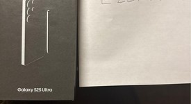 New
													Samsung Galaxy S25 Ultra - Unlocked, Black, 256 GB, 12 GB, SM-S938U1, photo 1 of 2