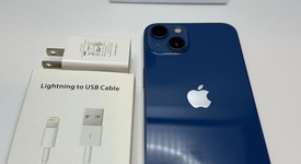 Good
													Apple iPhone 13 - Unlocked, Blue, 256 GB, A2482, photo 4 of 5
