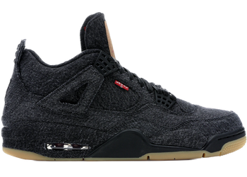 Jordan 4 Retro Levi's Black (Levi's Tag) for sale