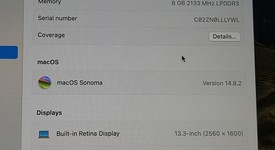 Good
													MacBook Air 2019 - 13" - I5, Gold, 128 GB, 8 GB, photo 3 of 9