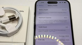 Good
													Apple iPhone 15 - Unlocked, Black, 128 GB, A2846, photo 1 of 5