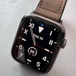 Good Apple Watch Series 6 44mm - Unlocked, Titanium, A2294 - Cellular, Titanium
