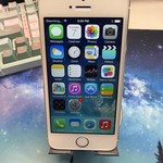 Good Apple iPhone 5S - Unlocked, 16 GB, Silver, A1533, GSM