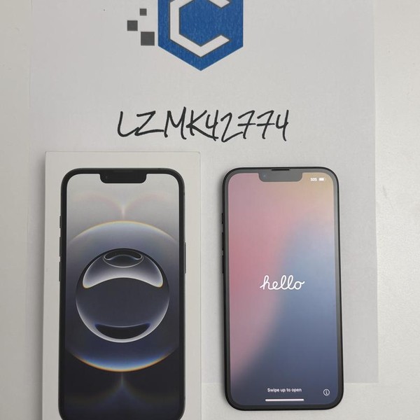 Apple iPhone 16e - Unlocked, 128 GB, Black, A3212