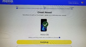 Good
													Moto G6 - Unlocked, Navy Blue, 32 GB, 3 GB, photo 6 of 6