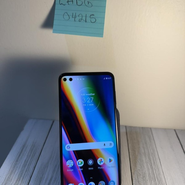 Motorola One 5G - Unlocked, 128 GB, Blue, 4 GB