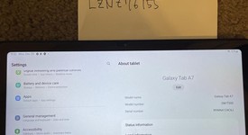 Good
													Samsung Galaxy Tab A7 10.4 (2020) - Wi-Fi, Gray, 64 GB, 3 GB, SM-T500, photo 1 of 6