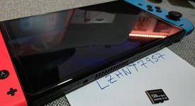 Good
													Nintendo Switch - OLED - Red & Blue, 64 GB, photo 4 of 19