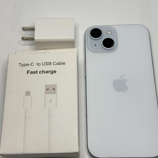 Apple iPhone 15 - Unlocked, 256 GB, Blue, A2846