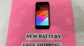 Good
													Apple iPhone SE 3rd Gen 2022 - Unlocked, Midnight, 64 GB, A2595, photo 1 of 14