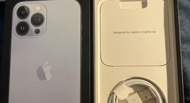 Good
													Apple iPhone 13 Pro Max - Unlocked, Sierra Blue, 128 GB, A2484, photo 6 of 6