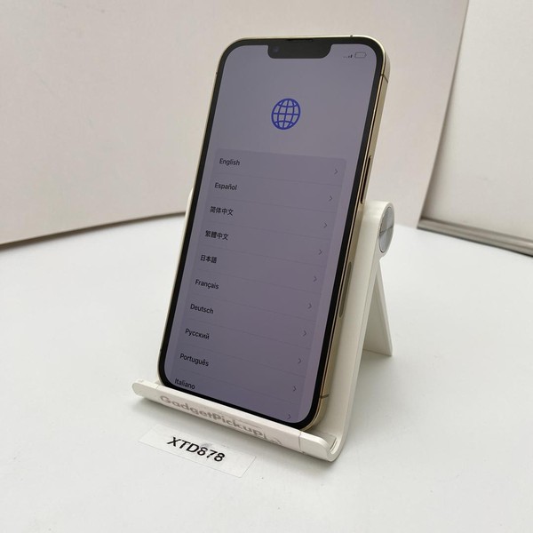 Apple iPhone 13 Pro - Unlocked, 128 GB, Gold, A2483