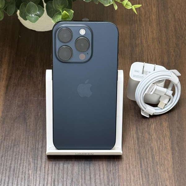 Apple iPhone 15 Pro - Unlocked, 128 GB, Blue, A2848