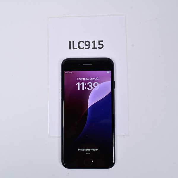 Apple iPhone SE 3rd Gen 2022 - Unlocked, 64 GB, Midnight, A2595