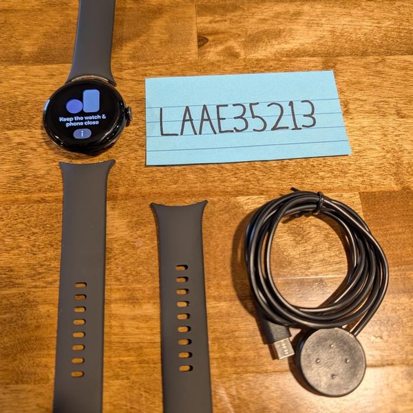 Google Pixel Watch 2 - Wi-Fi, Black, Wi-Fi