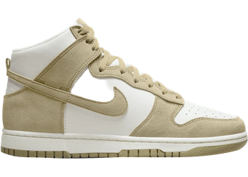 Nike Dunk High Tan Suede White for sale