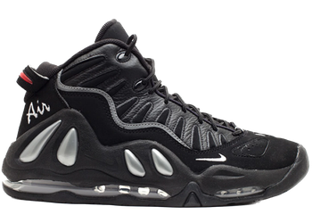 Nike Air Max Uptempo 97 Black Metallic Silver (2010) for sale