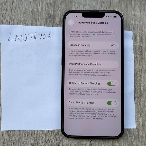 Apple iPhone 13 - T-Mobile, 128 GB, Midnight, A2482