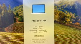 Good
													MacBook Air 2022 - 13" - Apple M2, Silver, 256 GB, 8 GB, photo 2 of 12