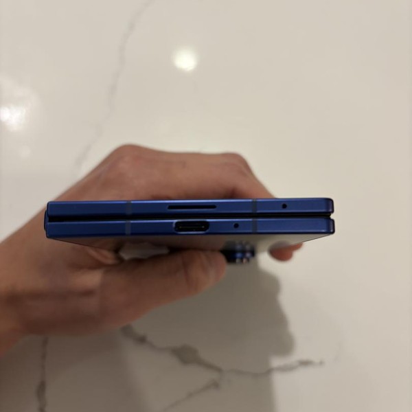 Samsung Galaxy Z Fold7 - Verizon, Blue Shadow, 512 GB, 12 GB, SM-F966U