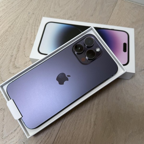 Apple iPhone 14 Pro Max - Unlocked, 256 GB, Purple, A2651