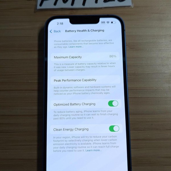 Apple iPhone 13 - Unlocked, 128 GB, Blue, A2482